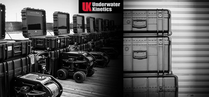 Underwater Kinetics (UK) 工業級防水防爆手電筒與軍警防護箱